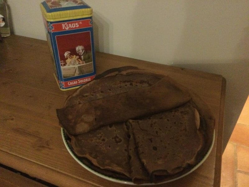 Cliquez pour zoomer ! Crêpes au chocolat Thermomix par chocolatitine