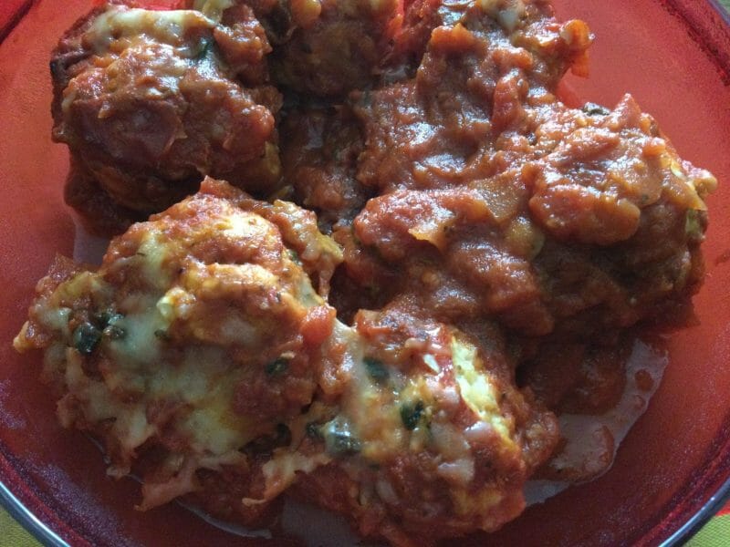 Cliquez pour zoomer ! Boulettes de dinde à l’italienne Thermomix par chocolatitine