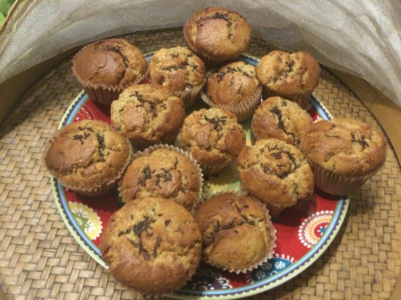Cliquez pour zoomer ! Muffins aux pommes et aux noix de pécan Thermomix par chocolatitine