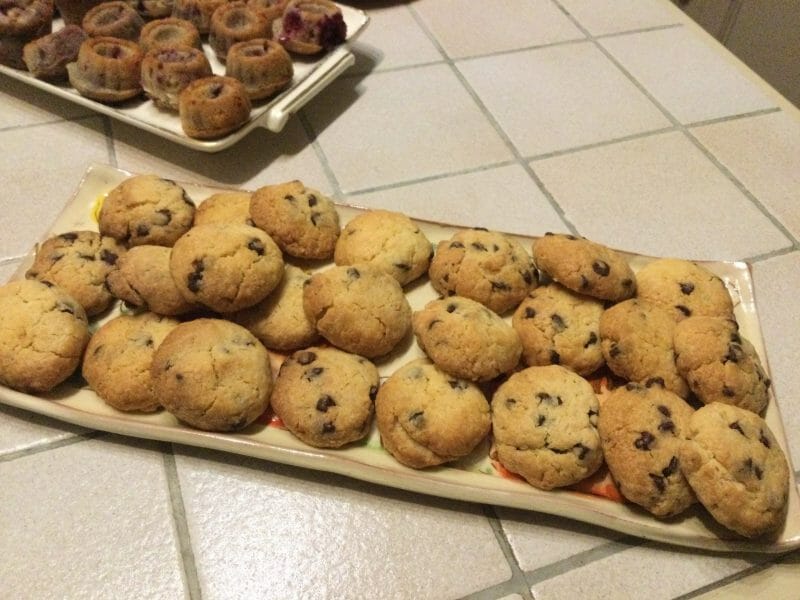 Cliquez pour zoomer ! Cookies à la noix de coco et pépites de chocolat Thermomix par chocolatitine