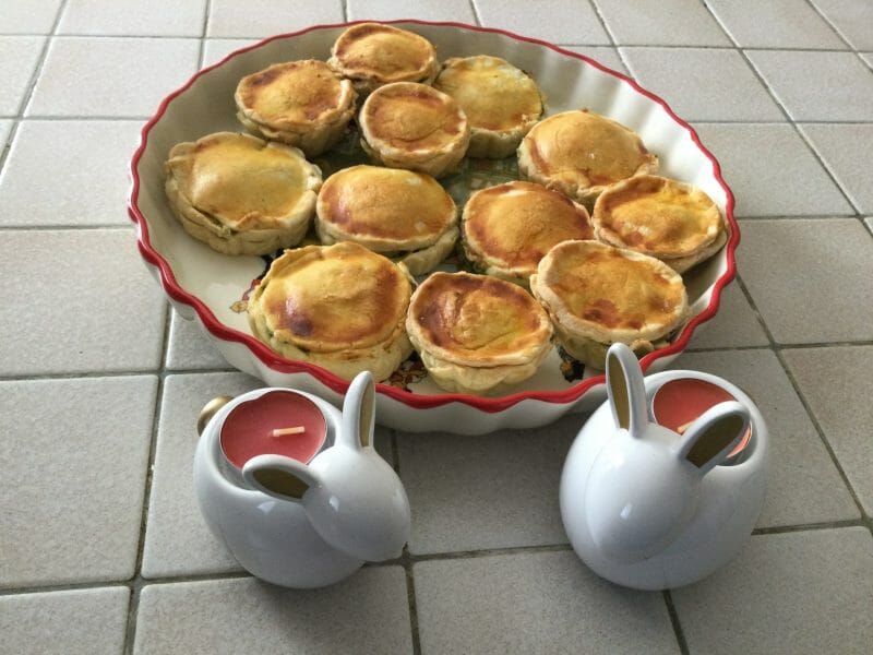 Cliquez pour zoomer ! Mini tourtes aux épinards Thermomix par chocolatitine