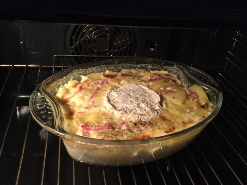 Cliquez pour zoomer ! Gratin de pommes de terre à la normande Thermomix par chocolatitine