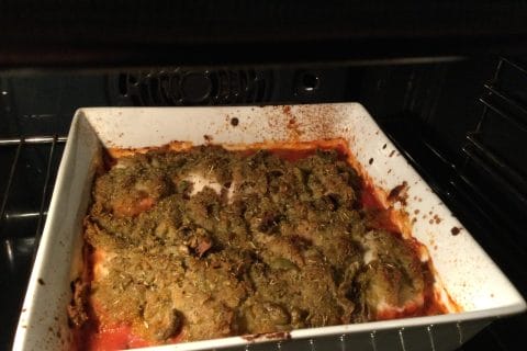 Cliquez pour zoomer ! Cabillaud en croûte d’olives vertes Thermomix par chocolatitine