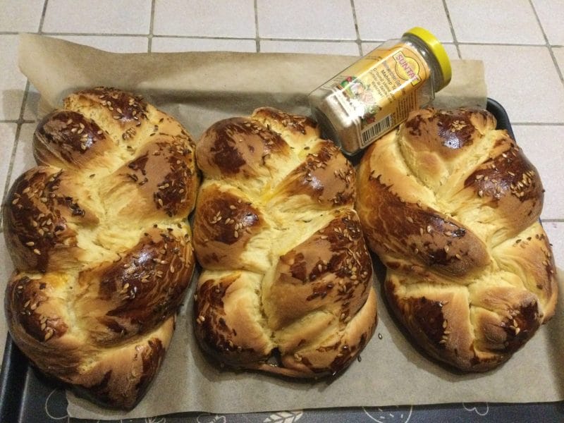 Cliquez pour zoomer ! Tcheurek – Brioche arménienne Thermomix par chocolatitine