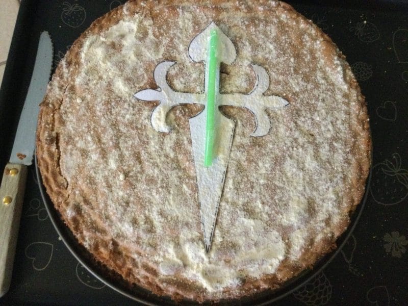 Cliquez pour zoomer ! Tarta de Santiago Thermomix par chocolatitine