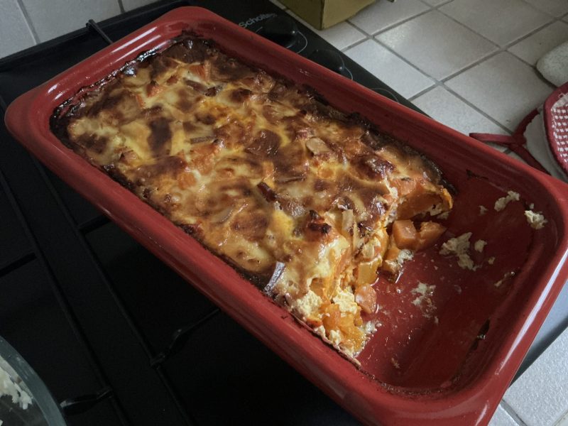 Cliquez pour zoomer ! Gratin de potiron et patate douce au comté Thermomix par chocolatitine
