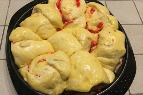 Brioche aux pralines roses au Thermomix - Cookomix