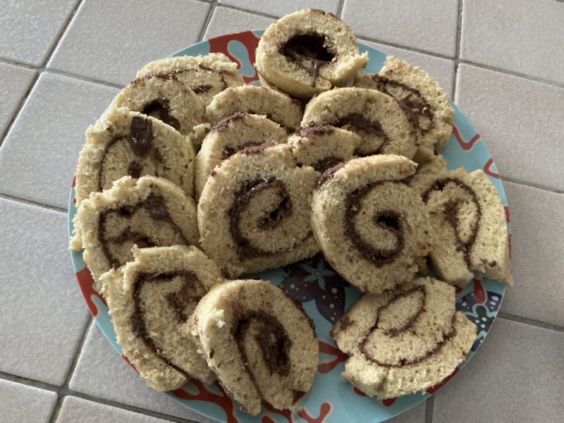 Cliquez pour zoomer ! Roulé à la confiture Thermomix par chocolatitine