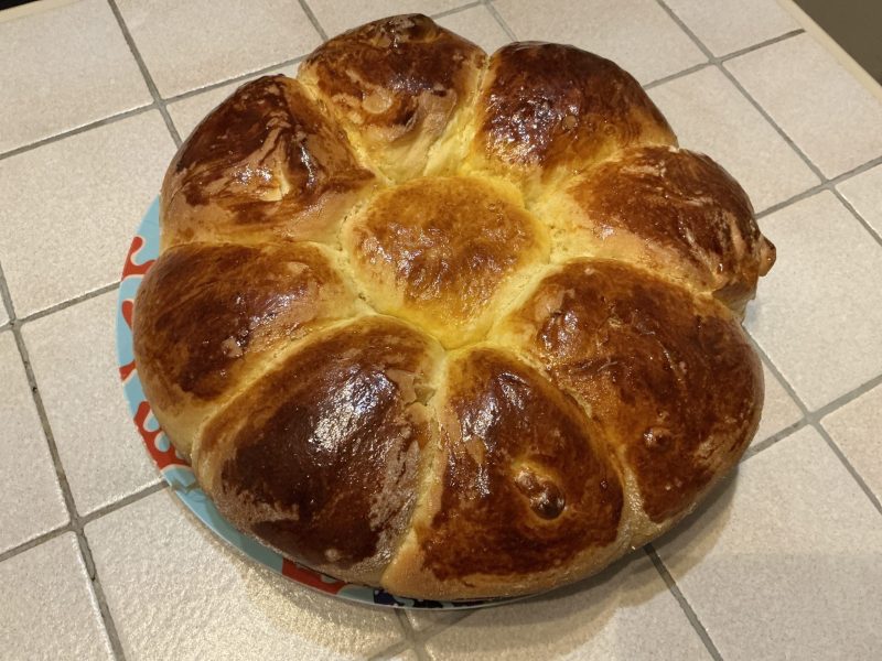 Cliquez pour zoomer ! Brioche à la semoule de blé Thermomix par chocolatitine