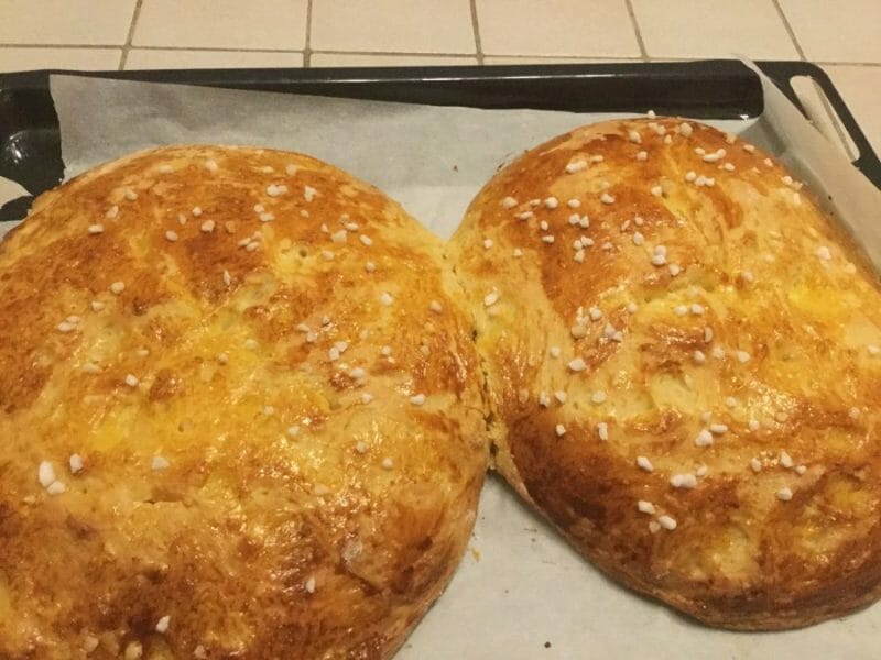 Cliquez pour zoomer ! Mouna (brioche de pâques) Thermomix par chocolatitine