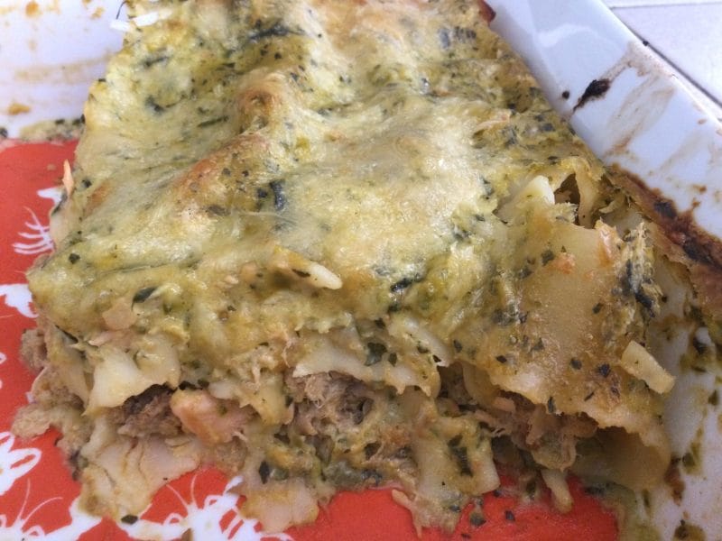 Cliquez pour zoomer ! Cannelloni au thon et à la crème de courgettes Thermomix par chocolatitine