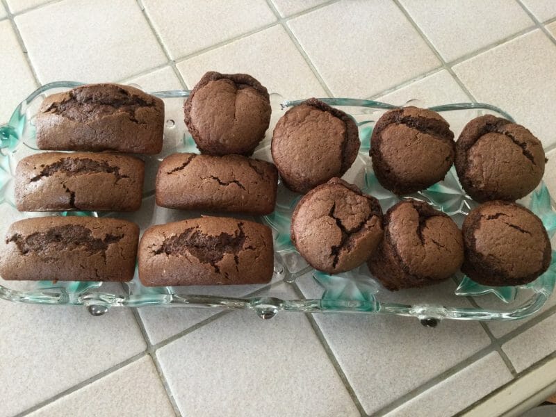 Cliquez pour zoomer ! Muffins au chocolat sans gluten ni lactose Thermomix par chocolatitine