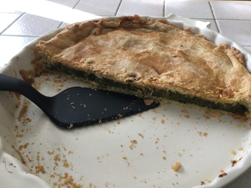 Cliquez pour zoomer ! Tourte aux poireaux et au saumon fumé Thermomix par chocolatitine