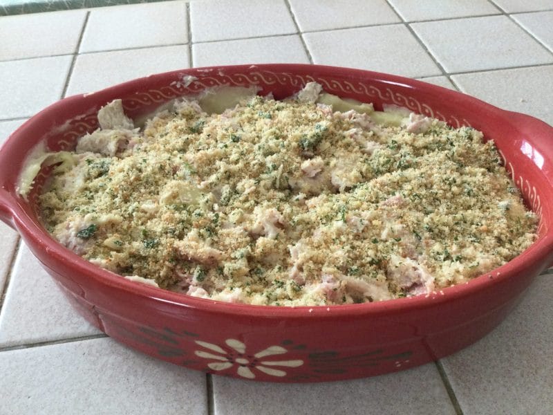 Cliquez pour zoomer ! Parmentier de poulet au chèvre Thermomix par chocolatitine