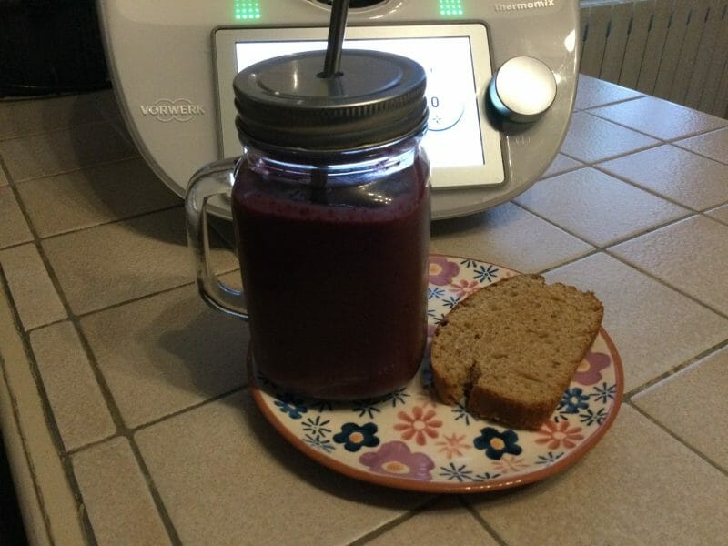 Cliquez pour zoomer ! Smoothie « Good morning ! » Thermomix par chocolatitine