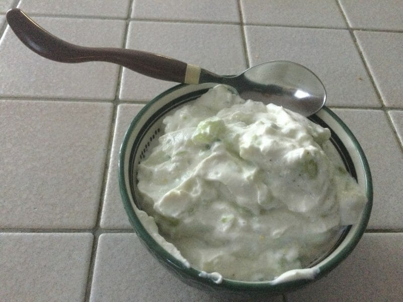 Cliquez pour zoomer ! Sauce Raïta Thermomix par chocolatitine