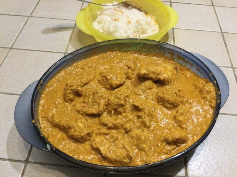 Cliquez pour zoomer ! Poulet Korma Thermomix par chocolatitine