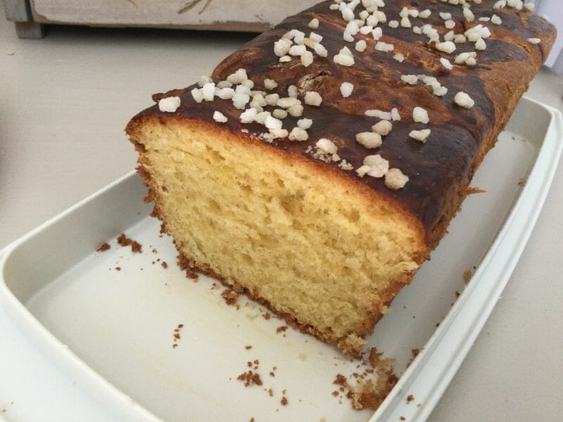 Cliquez pour zoomer ! Brioche moelleuse aux jaunes d’oeufs Thermomix par chocolatitine