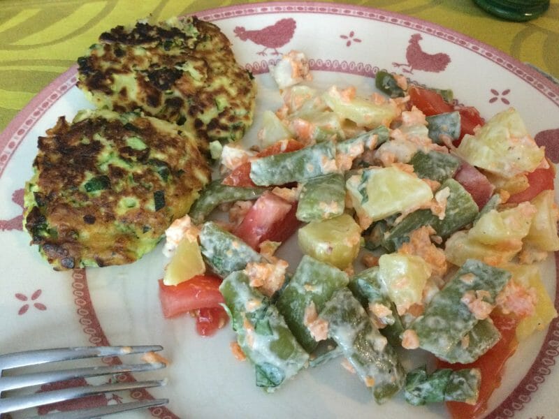 Cliquez pour zoomer ! Paillassons de courgettes Thermomix par chocolatitine