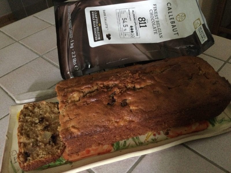 Cliquez pour zoomer ! Cake pommes yaourt Thermomix par chocolatitine