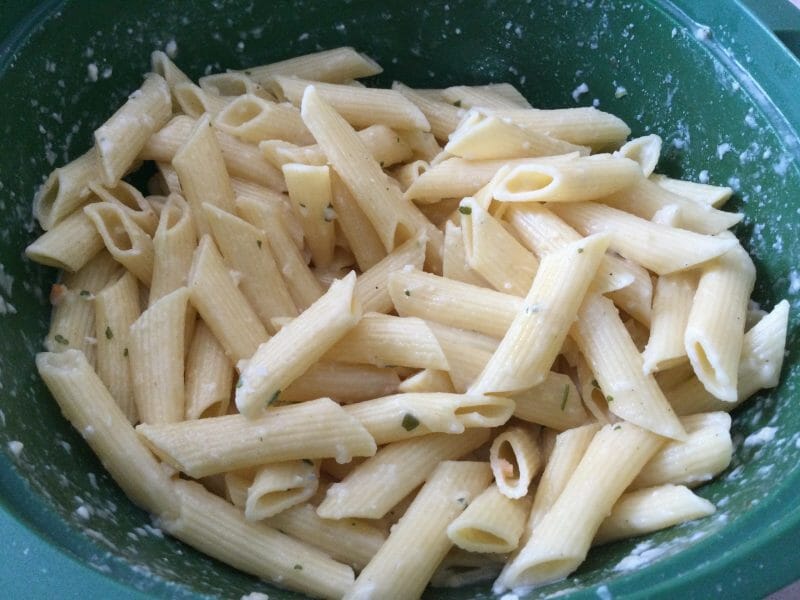 Cliquez pour zoomer ! Penne sauce quatre fromages Thermomix par chocolatitine