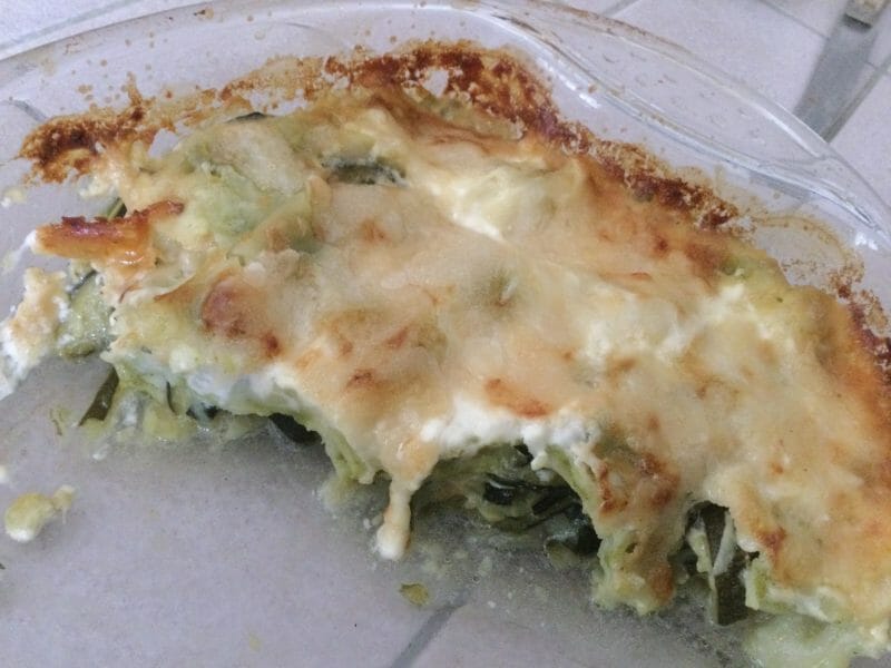 Cliquez pour zoomer ! Gratin de ravioles aux courgettes Thermomix par chocolatitine