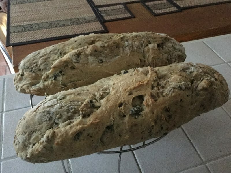 Cliquez pour zoomer ! Pain aux olives Thermomix par chocolatitine