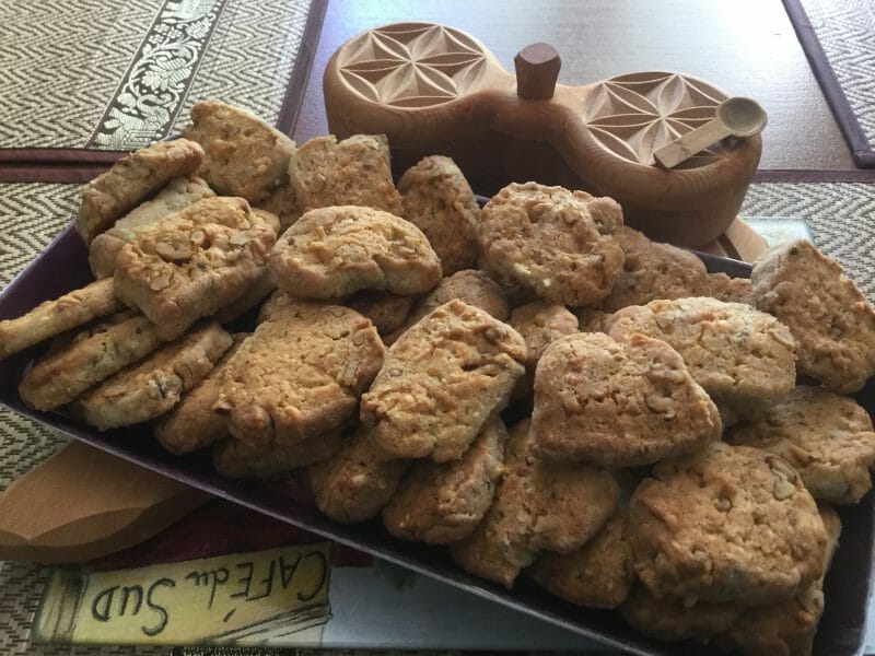 Cliquez pour zoomer ! Cookies noix et roquefort Thermomix par chocolatitine