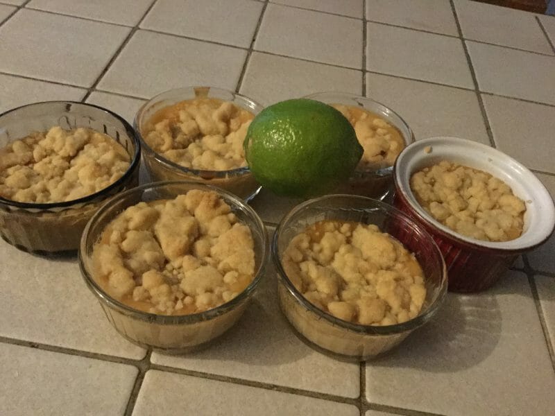 Cliquez pour zoomer ! Crumble au citron Thermomix par chocolatitine