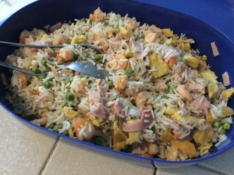 Cliquez pour zoomer ! Riz cantonais Thermomix par chocolatitine