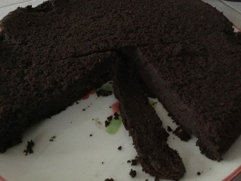 Cliquez pour zoomer ! Gâteau au chocolat et courgettes Thermomix par chocolatitine