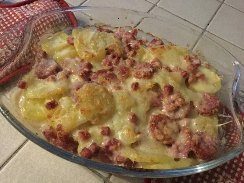 Cliquez pour zoomer ! Gratin savoyard Thermomix par chocolatitine