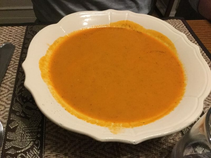 Cliquez pour zoomer ! Velouté de poivrons Thermomix par chocolatitine