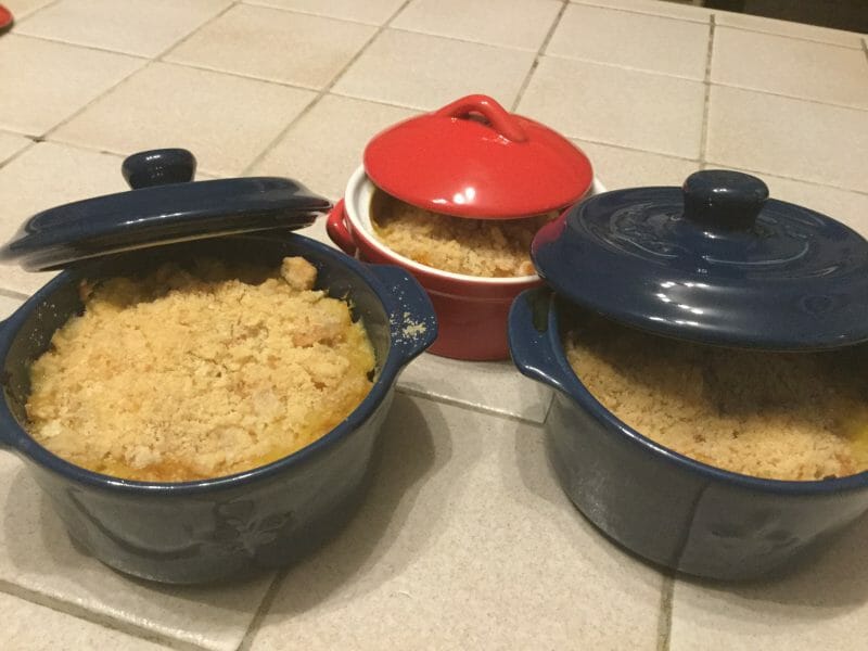 Cliquez pour zoomer ! Crumble de butternut au chorizo Thermomix par chocolatitine