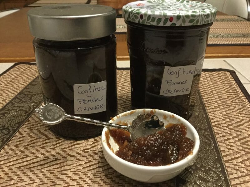 Cliquez pour zoomer ! Confiture de pommes à l’orange Thermomix par chocolatitine