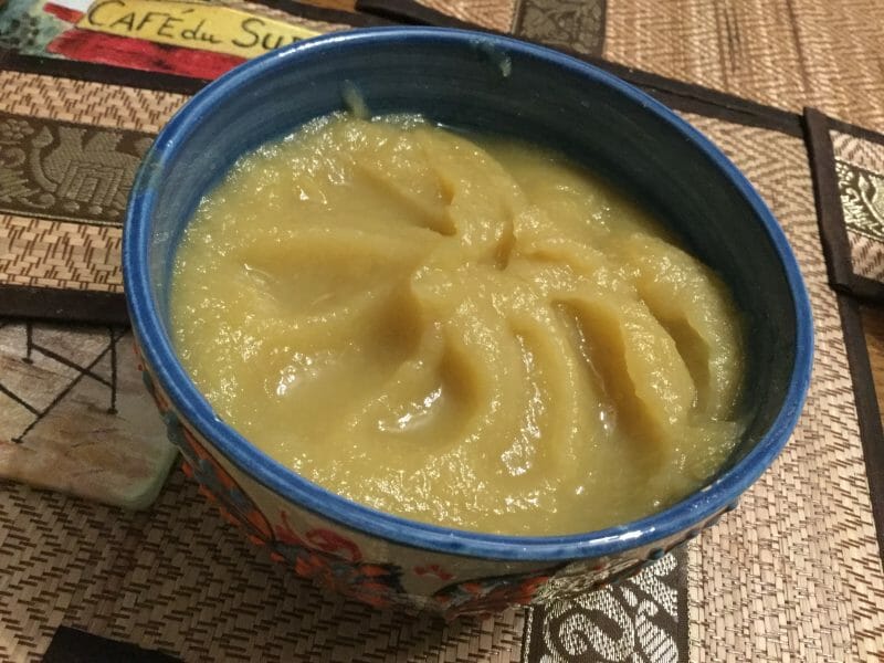 Compote pomme châtaigne au Thermomix Cookomix