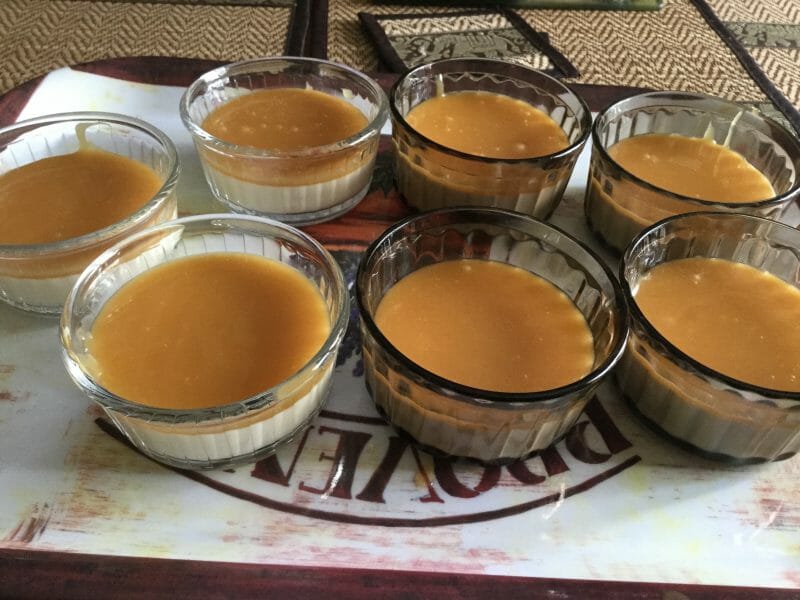 Cliquez pour zoomer ! Panna cotta caramel beurre salé Thermomix par chocolatitine