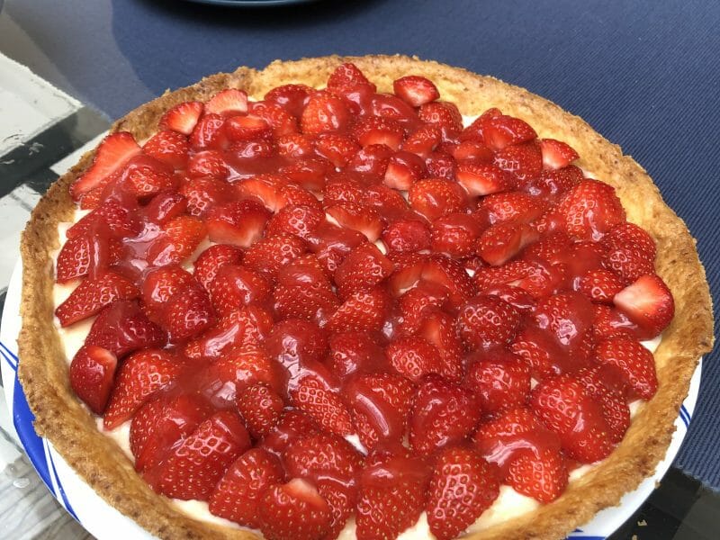Cliquez pour zoomer ! Tarte aux fraises Thermomix par kawtar_2