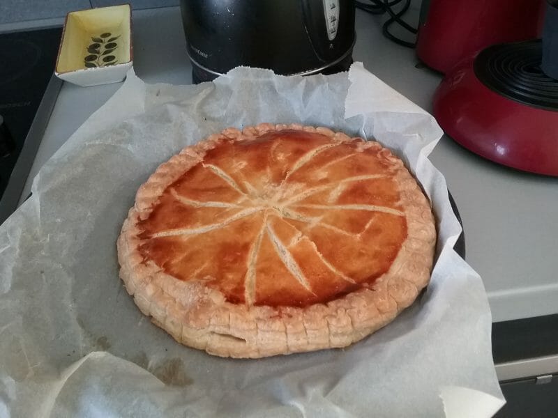Cliquez pour zoomer ! Galette des rois à la frangipane Thermomix par Nature