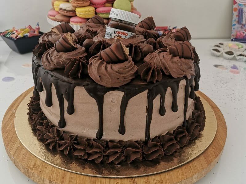 Cliquez pour zoomer ! Layer cake Kinder Bueno Thermomix par fernanda_4