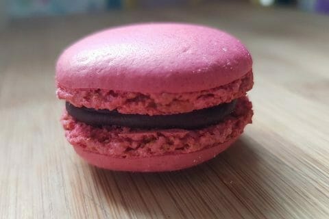 Cliquez pour zoomer ! Ganache framboises pour macarons Thermomix par celromacha