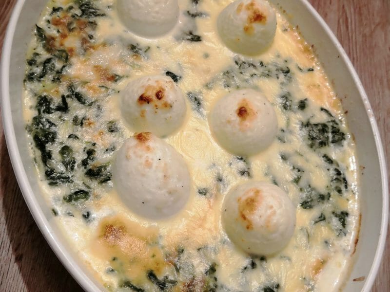 Cliquez pour zoomer ! Oeufs à la florentine Thermomix par jowstine