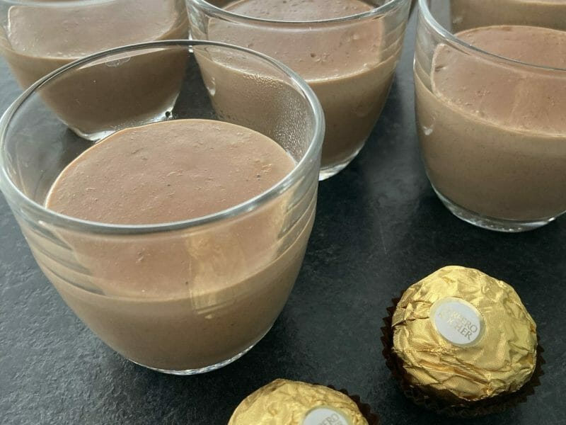 Cliquez pour zoomer ! Crème dessert au Ferrero Rocher Thermomix par mary_75