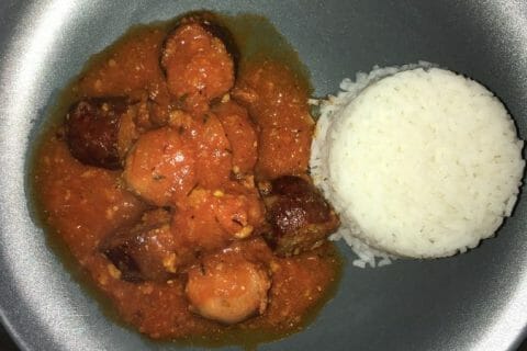 Cliquez pour zoomer ! Rougail saucisse Thermomix par Zazou56