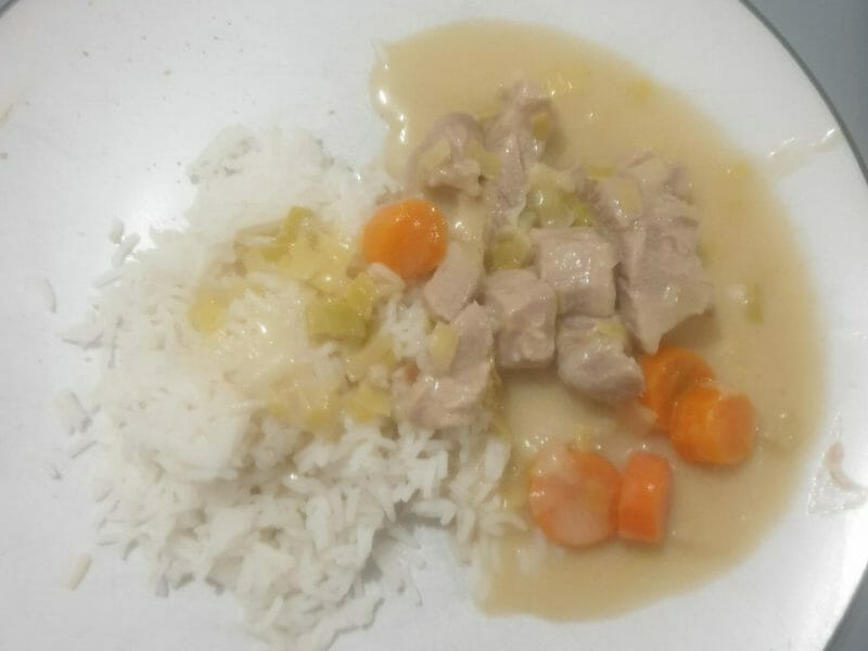 Cliquez pour zoomer ! Filet mignon façon blanquette Thermomix par artemis37