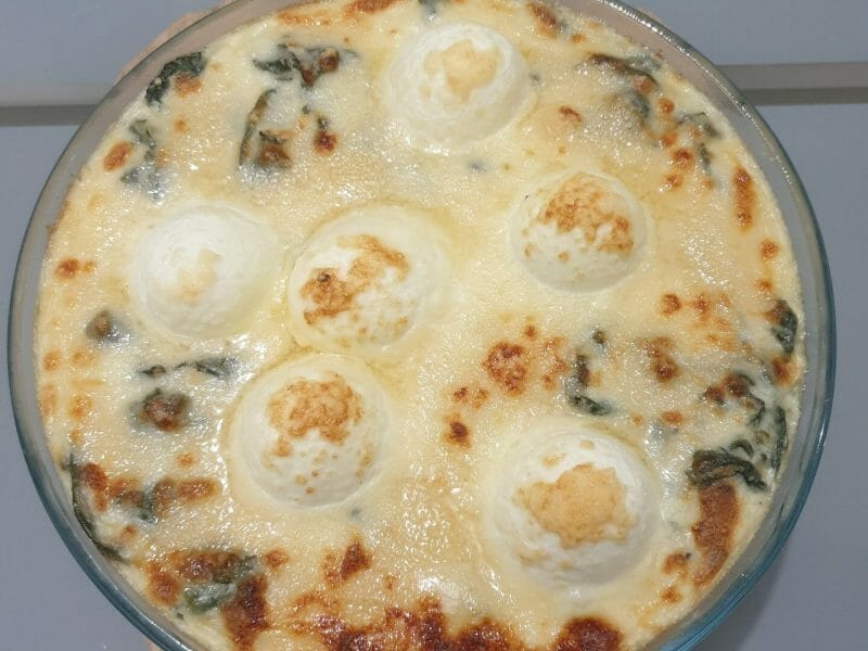 Cliquez pour zoomer ! Oeufs à la florentine Thermomix par artemis37