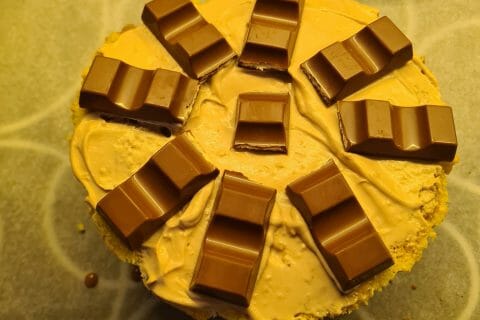 Cliquez pour zoomer ! Layer cake Kinder Bueno Thermomix par bdenice