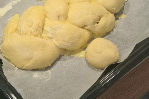Cliquez pour zoomer ! Brioche tressée à la mie filante Thermomix par bdenice