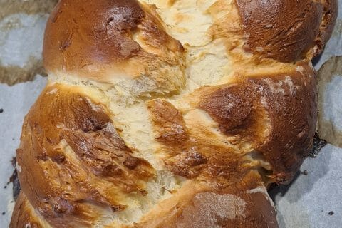 Cliquez pour zoomer ! Brioche tressée à la mie filante Thermomix par bdenice