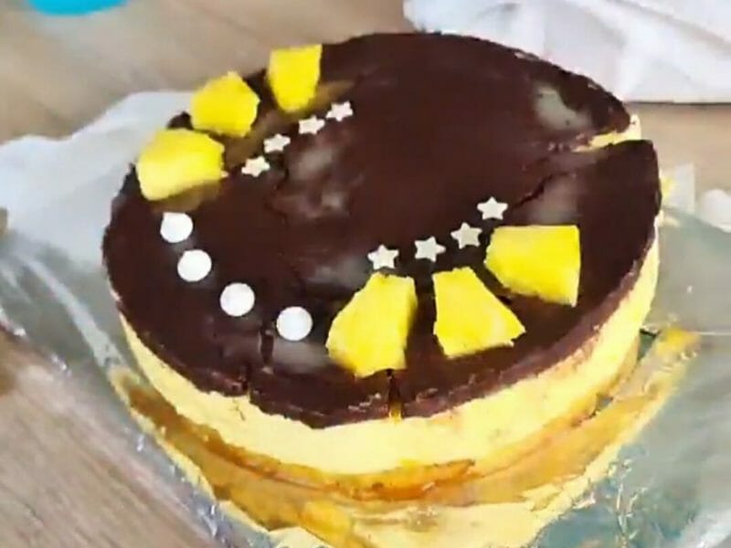 Cliquez pour zoomer ! Bavarois aux framboises Thermomix par bdenice